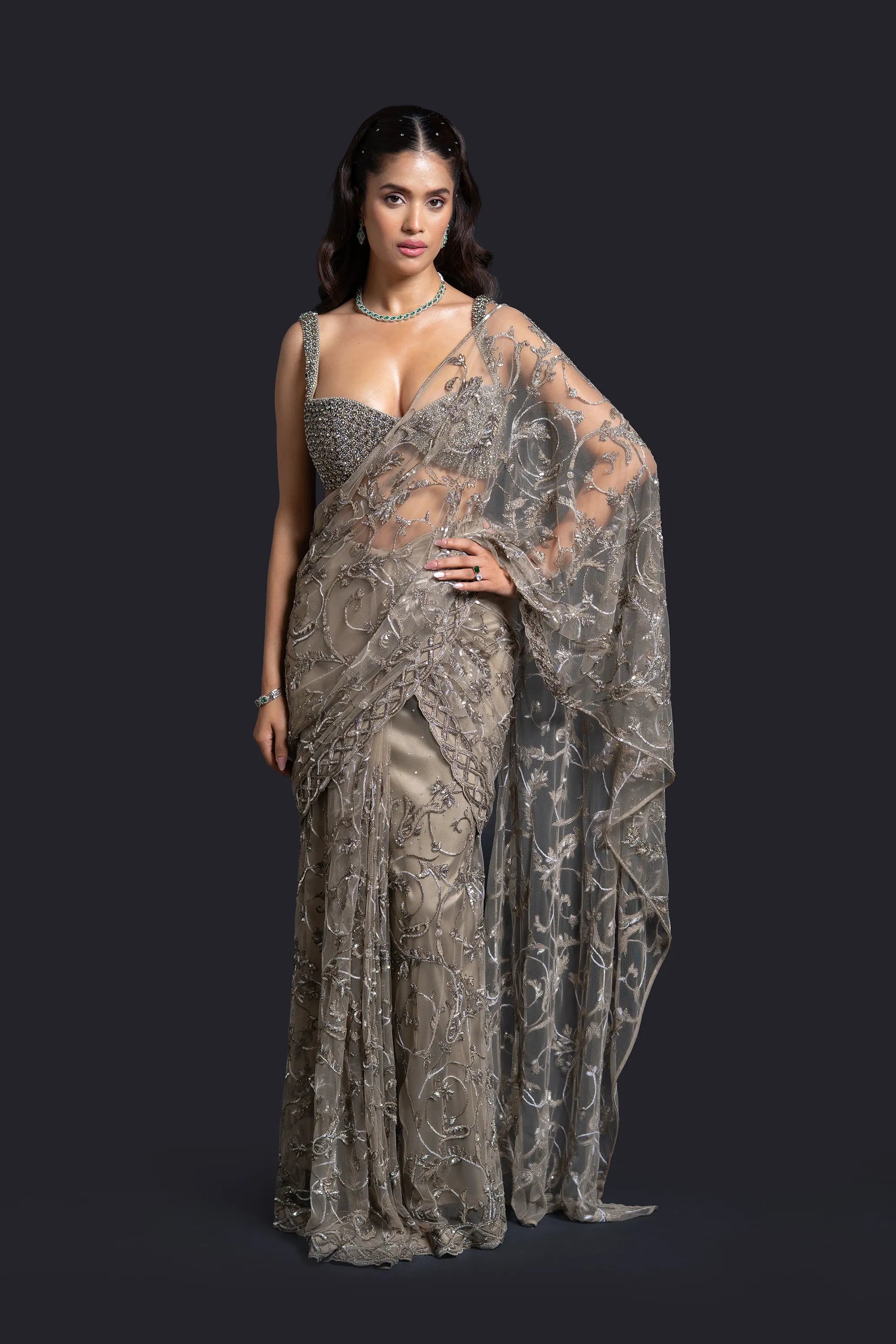 Draped Sarees Collection